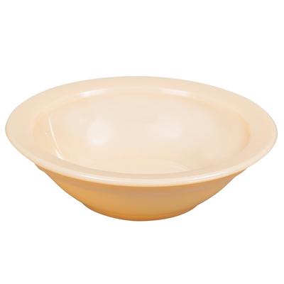 Cambro 60CW133 10 9/10 oz Round Plastic Grapefruit Bowl, Beige, 10.9 Ounce, Beige Polycarbonate