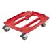 Cambro CDC400358 Camdolly for Cam GoBoxes w/ 300 lb Capacity, Red, 25-3/10" x 18-1/2" x 6-9/10"