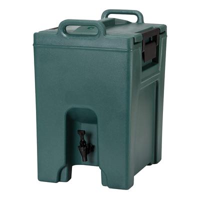 Cambro UC1000192 10 1/2 gal Ultra Camtainer Insulated Beverage Dispenser, Granite Green