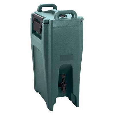 Cambro UC500192 5 1/4 gal Ultra Camtainer Insulated Beverage Dispenser, Granite Green, 5.25 Gallon
