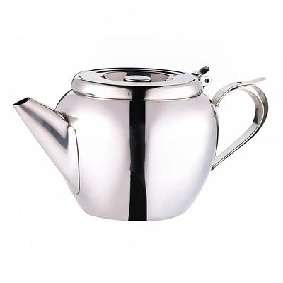 Browne 515153 32 oz Stackable Teapot - 18/8 Stainl...