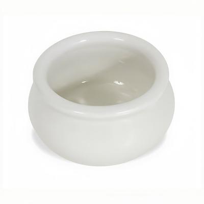 Browne 564002W Butter Pot, Poreclain, White