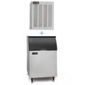 Ice-O-Matic GEM0450A/B55PS 464 lb Nugget Commercial Ice Machine w/ Bin - 510 lb Storage, Air Cooled, 115v, 464-lb. Production, Stainless Steel