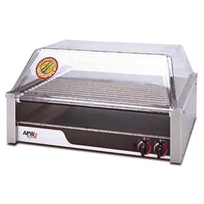 APW HR-50 50 Hot Dog Roller Grill - Flat Top, 120v...