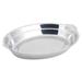 Bon Chef 2278 4 3/4 qt Oval Casserole Dish - Stainless Steel