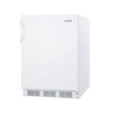 Accucold AL650W Undercounter Medical Refrigerator Freezer - Dual Temp, 115v, Dual Evaporator Cycle, White, Freestanding