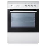 Summit CLRE24WH 24"W Electric Stove w/ (4) Burners - White, 220v/1ph