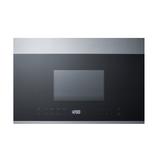 Summit MHOTR24SS 1.34 cu ft Over the Range Microwave Oven w/ (10) Power Levels - 1000 watts, Black/Stainless, 115 V