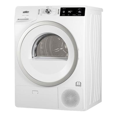 Summit SLD242W 3.88 cu ft Front Load Dryer w/ Glass Window - 14 Settings, 208-240v/1ph, White