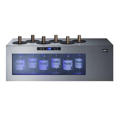 Summit STC6 36" 1 Section Countertop Commercial Wine Cooler w/ (1) Zone - 6 Bottle Capacity, 115v, Stainless Steel