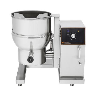 Groen DEE/4-20C 240/1 20 gal Steam Kettle - Manual Tilt, 2/3 Jacket, 240v/1ph, Stainless Steel