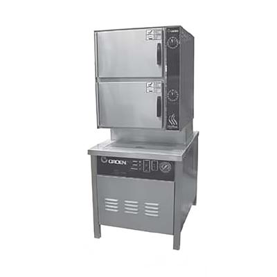 Groen HY-10SG-24 NG (10) Pan Convection Commercial Steamer - Cabinet, Natural Gas, Stainless Steel, Gas Type: NG