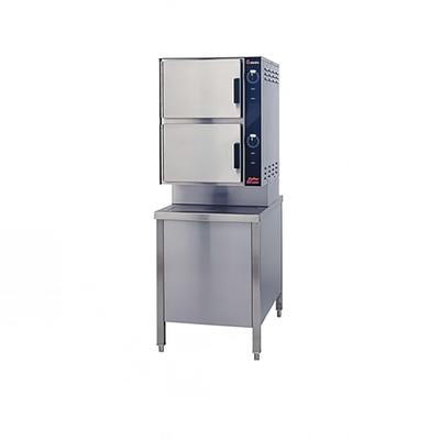 Groen HY-6G LP (6) Pan Convection Commercial Steamer - Cabinet, Liquid Propane, Stainless Steel, Gas Type: LP