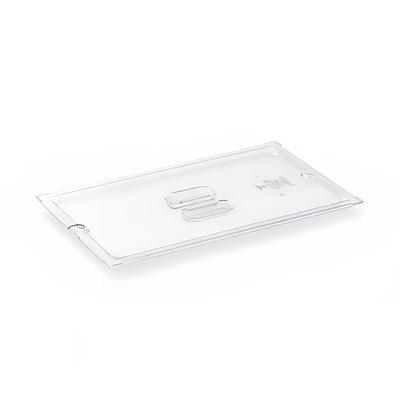 Vollrath 32400 1/4 Size Slotted Food Pan Cover - Clear