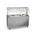 Vollrath 38721 46" Mobile Food Bar w/ Enclosed Base & Stainless Top, Granite, Gray