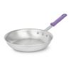 Vollrath 401080 10" Wear-Ever Aluminum Frying Pan w/ Solid Silicone Handle, Purple