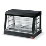 Vollrath 40733 Cayenne 26" Self Service Countertop Heated Display Case - (3) Shelves, 120v, Black