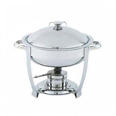 Vollrath 46506 6 qt Round Heavy-Duty Chafer Food Pan, 6 Quart, Oval