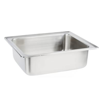 Vollrath 46855 Half-Size Chafer Water Pan - Stainless, Dripless, Silver