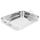 Vollrath 49433 4 3/5 qt Miramar Large Food Pan with Handles - Aluminum Bottom, 18 ga Stainless Steel, 4.6 Qt, Silver