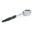 Vollrath 6412420 4 oz Oval Solid Spoodle - Black Nylon Handle, Heavy-Duty, Stainless Steel, 4 Ounce