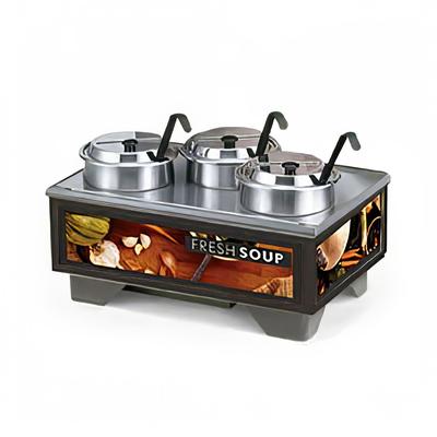 Vollrath 720201002 Full Size Soup Merchandiser Base - Tuscan, 4 qt Accessories, 120v, Tuscan Graphics