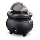 Vollrath 72175 Cayenne Colonial Kettle 11 qt Countertop Soup Warmer w/ Thermostatic Controls, 120v, 11 Quart, Black