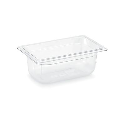 Vollrath 8044410 4"D Quarter Size Food Pan, Clear