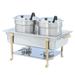 Vollrath 99880 Full-Size Chafer Double Soup Buffet Accessory Kit - Stainless, For Full-Size Chafer, Silver