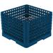 Vollrath PM1912-6 Dishwasher Rack - 19 Plate Capacity, 6 Extenders, Royal Blue