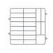 Vollrath PM2006-3 Plate Crate Dishwasher Rack - 20 Plate Capacity, 3 Extenders, Green