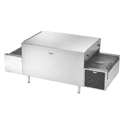 Vollrath PO4-22018R-L 68" Electric Countertop Conveyor Pizza Oven - 220v/1ph, 18" Right-to-Left Conveyor Belt, Stainless Steel