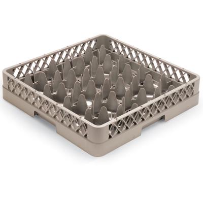 Vollrath TR11 Traex Full Size Rack Max Glass Rack w/ (20) Compartments - Beige