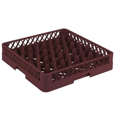 Vollrath TR11 Traex Rack Max Rack Max Glass Rack w/ (20) Compartments - Burgundy, Red