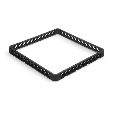 Vollrath TR1A 06 Full-Size Dishwasher Rack - Open with 1 Extender, Black