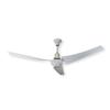 TPI E-56-CF 56" Industrial Ceiling Fan w/ (3) Blades - Steel, 120v, White