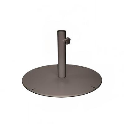 emu E925 (41) 2 ft Round Shade Umbrella Base - 105 lb, Steel, Antique Bronze, 105 lbs