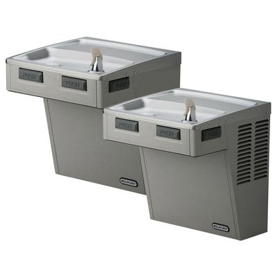 Elkay LMABFTL8SC Wall Mount Bi Level Drinking Fountain - Filtered, Refrigerated, Stainless, Silver