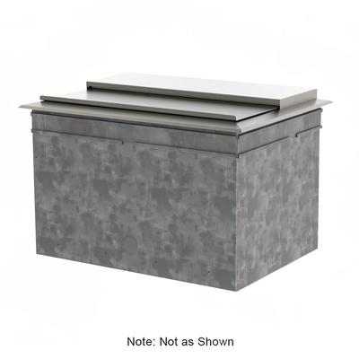 Perlick DI24IC10 24-in Ice Chest w/ 10-Circuit Cold Plate & 50-lb Ice Capacity