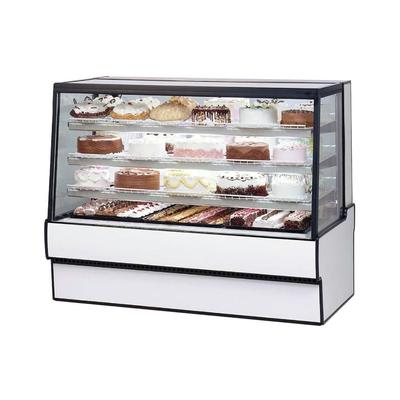 Federal SGR3648 WH 36" Full Service Bakery Case w/ Straight Glass - (4) Levels, 120v, White