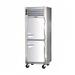 Traulsen ADT132WUT-HHS 30" 1 Section Commercial Refrigerator Freezer - Solid Doors, Top Compressor, 115v, Silver