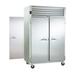 Traulsen AHT232NUT-FHS 52" 2 Section Reach In Refrigerator, (2) Right Hinge Solid Doors, 115v, Silver