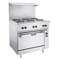 Vulcan EV36S-36G208 36" Commercial Electric Range w/ (1) Griddle & Standard Oven, 208v/1ph, Stainless Steel