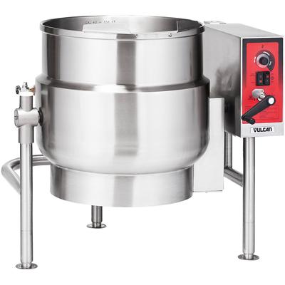Vulcan K20ELT 208/3 20 gal Steam Kettle - Manual Tilt, 2/3 Jacket, 208v/3ph, Stainless Steel