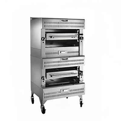 Vulcan VIR1F Deck-Broiler w/ Infrared Burners, Refrigerated Base, Natural Gas, NG, Stainless Steel, Gas Type: NG