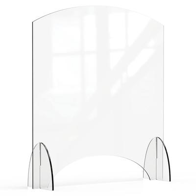 Rosseto AG017 Freestanding Safety Shield w/ Pass Thru Window - 36