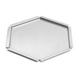 Rosseto SM120 16" Hexagonal Honeycomb Tray - Stainless, Silver