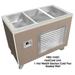Duke HB5-1H4C 74" Hot/Cold Portable Buffet w/ (1) Hot Well & (4) Cold Sections, 208v/1ph, Stainless Steel