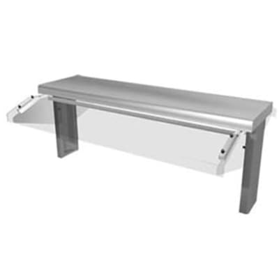 Duke TS530-102-1SN 101 5/8" Sneeze Guard, Single Service Buffet Style w/ Acrylic End Guards, Acrylic Guard