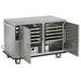 FWE TS-1826-14 1/2 Height Insulated Mobile Heated Cabinet w/ (10) Pan Capacity, 120v, 10-Pan Capacity, 120 V, Stainless Steel